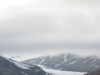 Blick auf den Gletscher Tellbreen