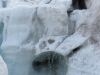 Dusche gefällig? Ein Wasserfall aus Tauwasser