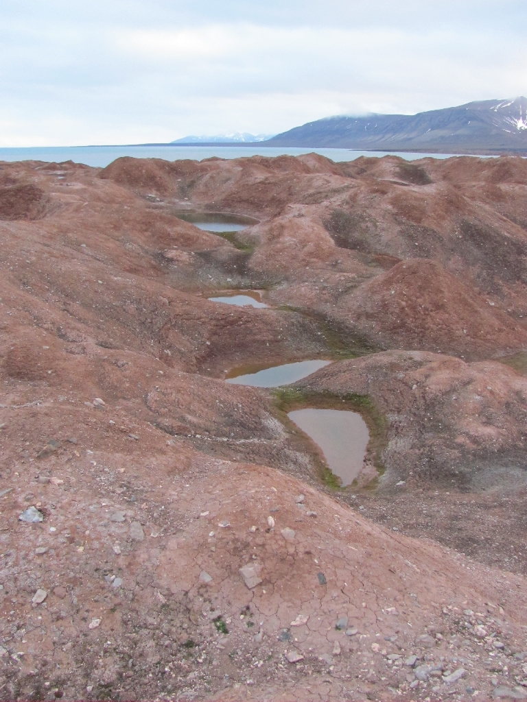 Mehr Marslandschaft auf Spitzbergen