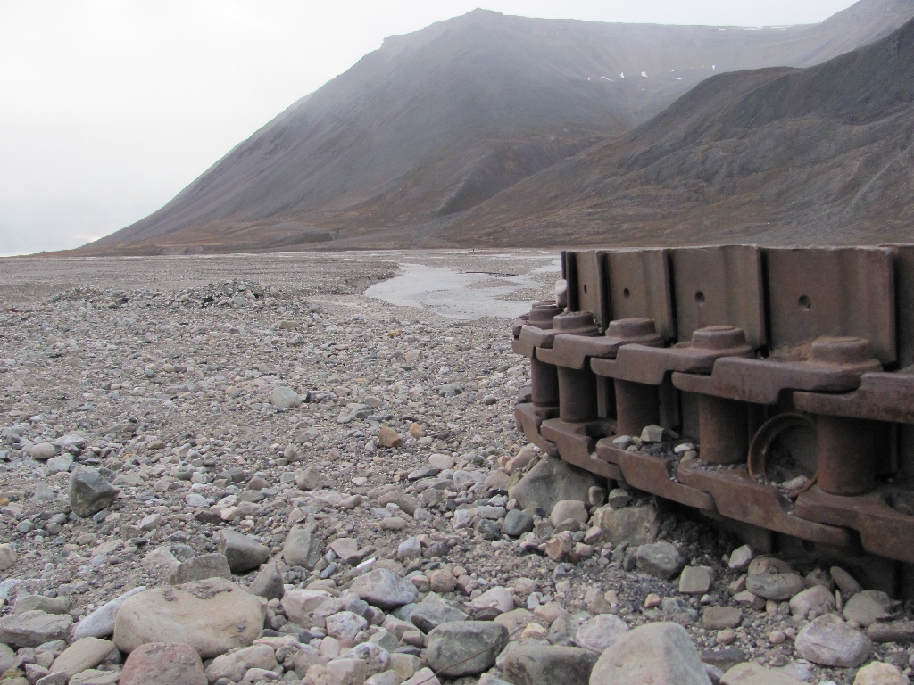 Russische Hinterlassenschaften in Pyramiden