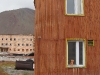 Holzhaus in Pyramiden