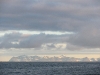 Blick auf die Gletscher am Isfjord